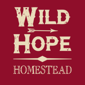 HOODIE - Wild Hope Homestead (Beige on Dark) Design
